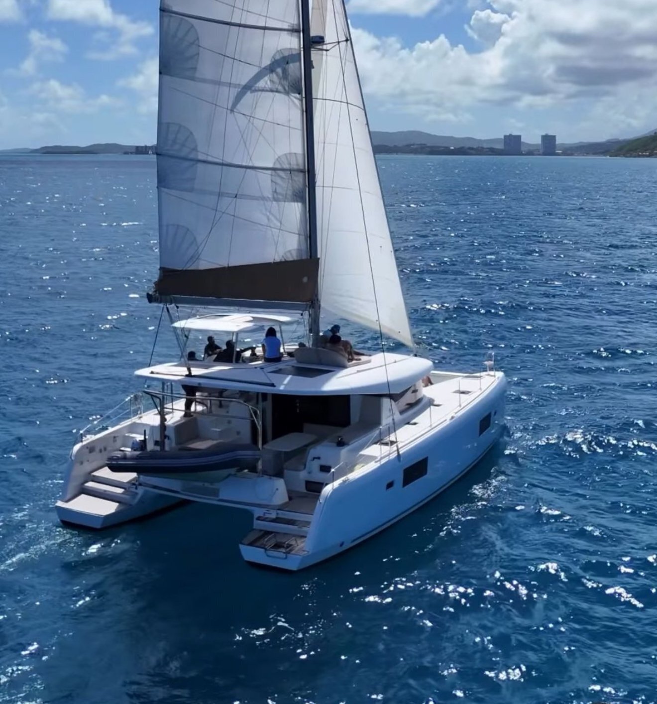 Catamaran Lagoon 48FT — luxury sailing catamaran Puerto Rico