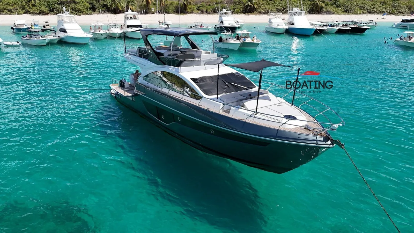 Schaefer 70ft luxury yacht charter Puerto Rico
