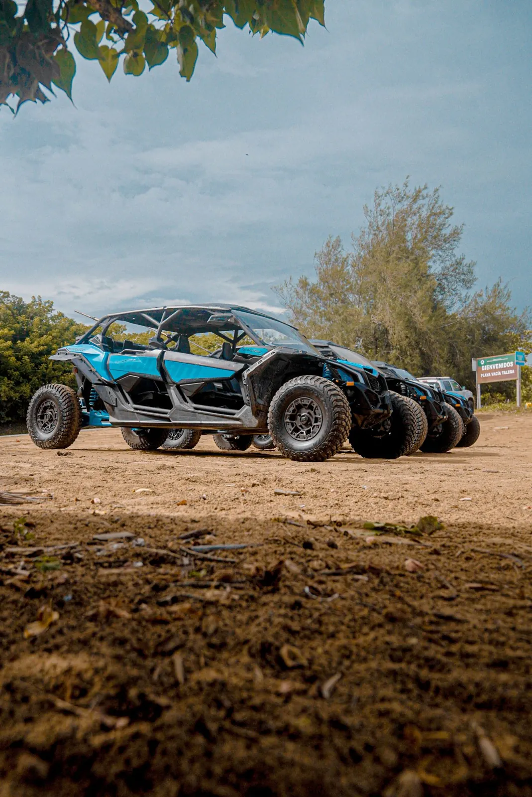 Can-Am Maverick X3 MAX at the Playa Vacia Talega beach trail in Puerto Rico