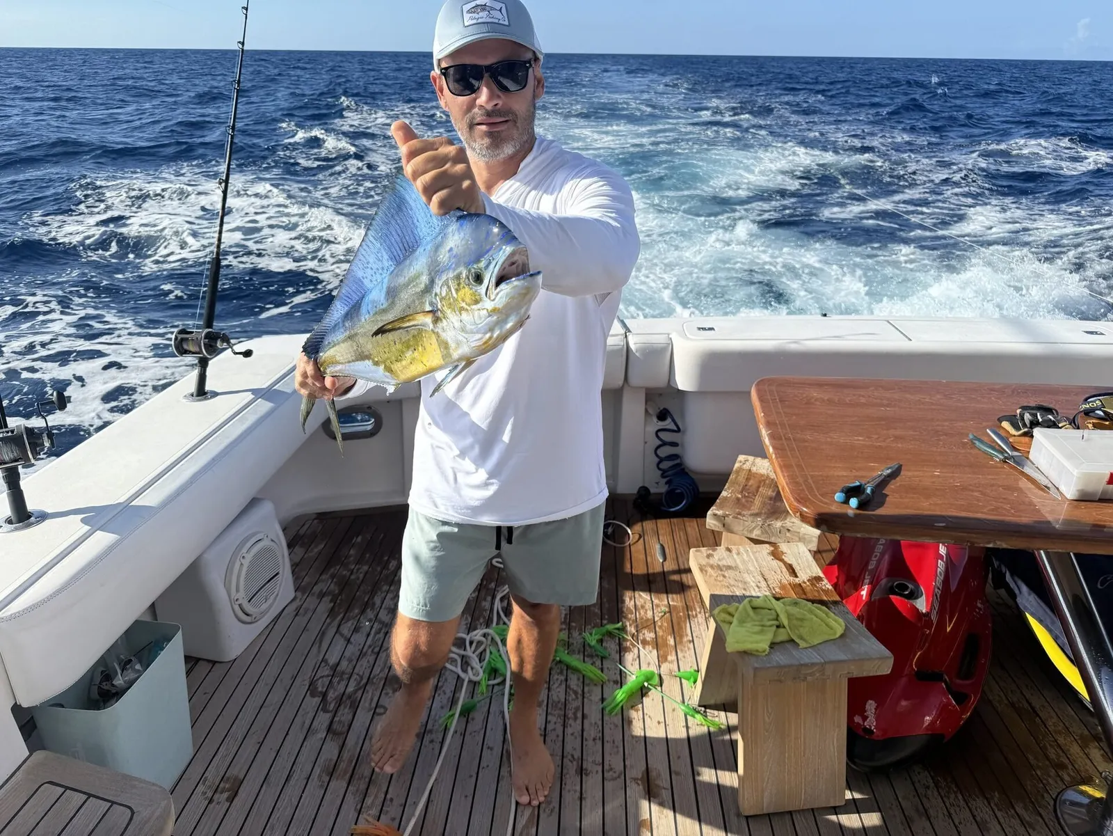 Captain and crew aboard a Boating Puerto Rico charter