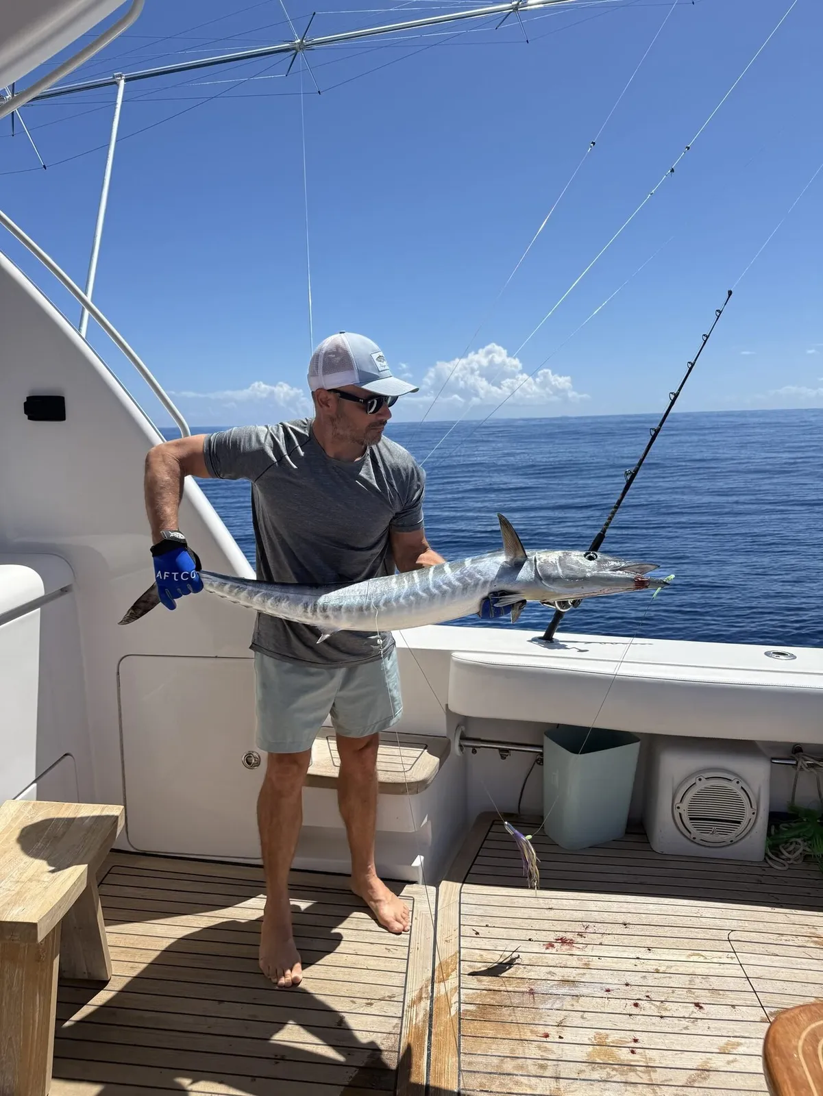 Guests enjoying the water on a Boating Puerto Rico charter