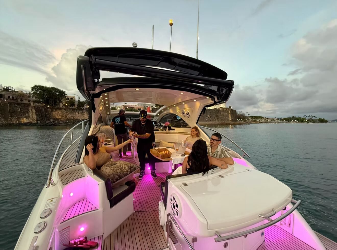 Schaefer 45ft sunset cruise in San Juan Bay Puerto Rico