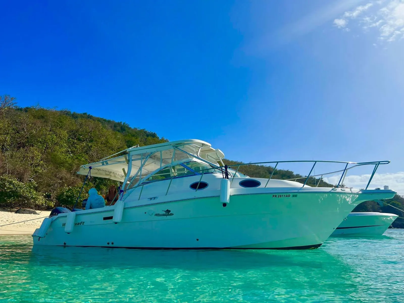 Wellcraft 30ft aboard view